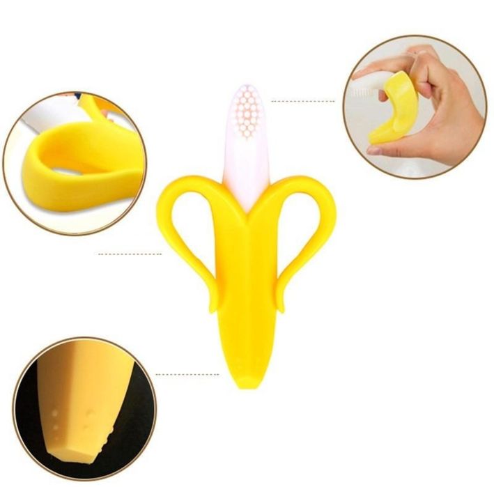 Горщик. Силіконовий прорізувач для зубчиків 2&1, пипка