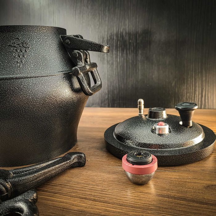 Казан-скороварка 2в1 Misgaran 10л | Швидке приготування, польова кухня