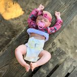 Lalka REBORN Dziewczynka Dla Córki Do Wspólnego Spania i Przytulania