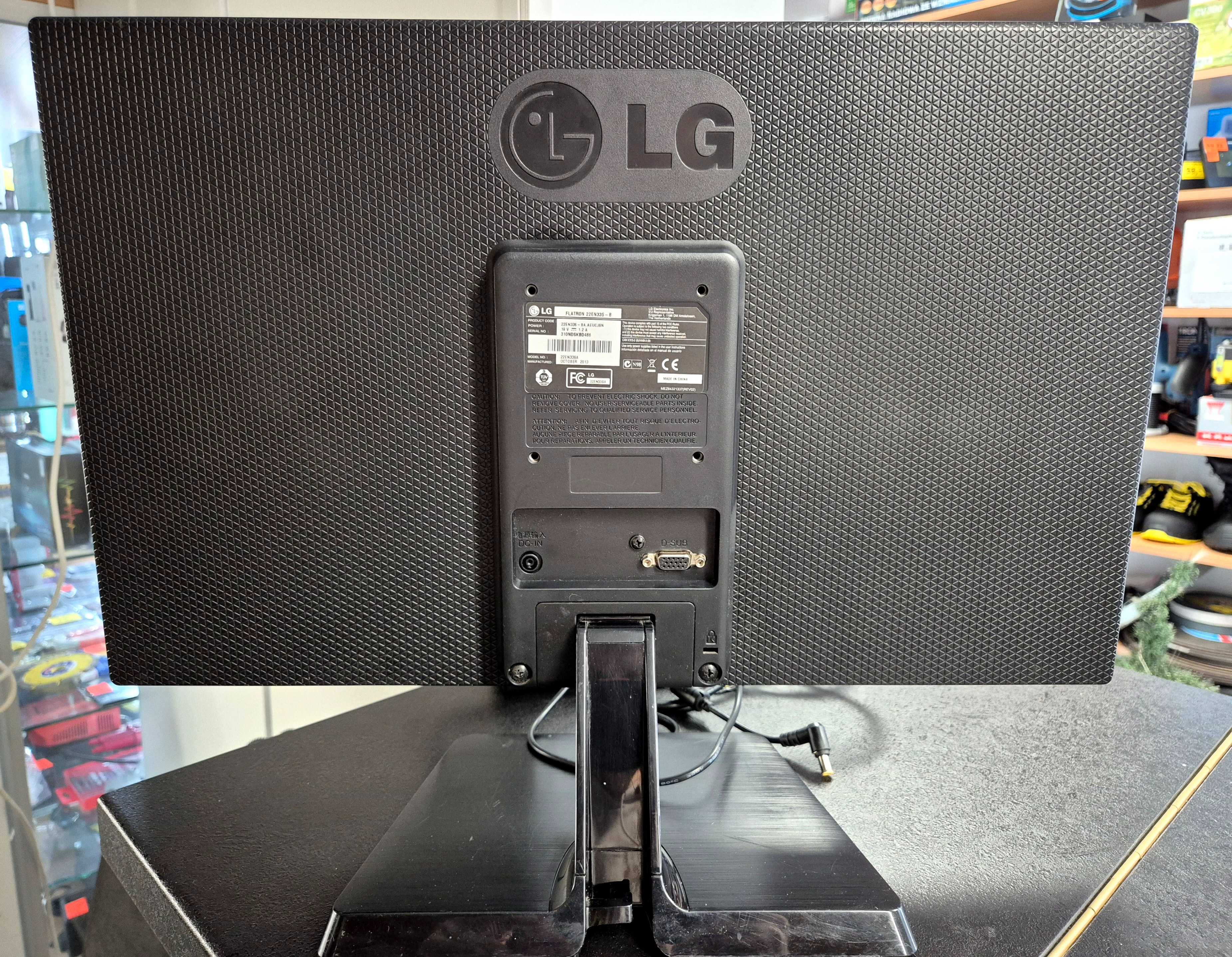 Monitor 22EN33S-B, 1920x1080, 21,5", Komis Jasło Czackiego