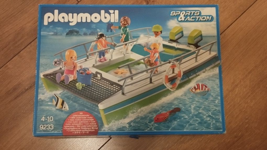 Playmobil. Łódka z napędem. Kod 9233