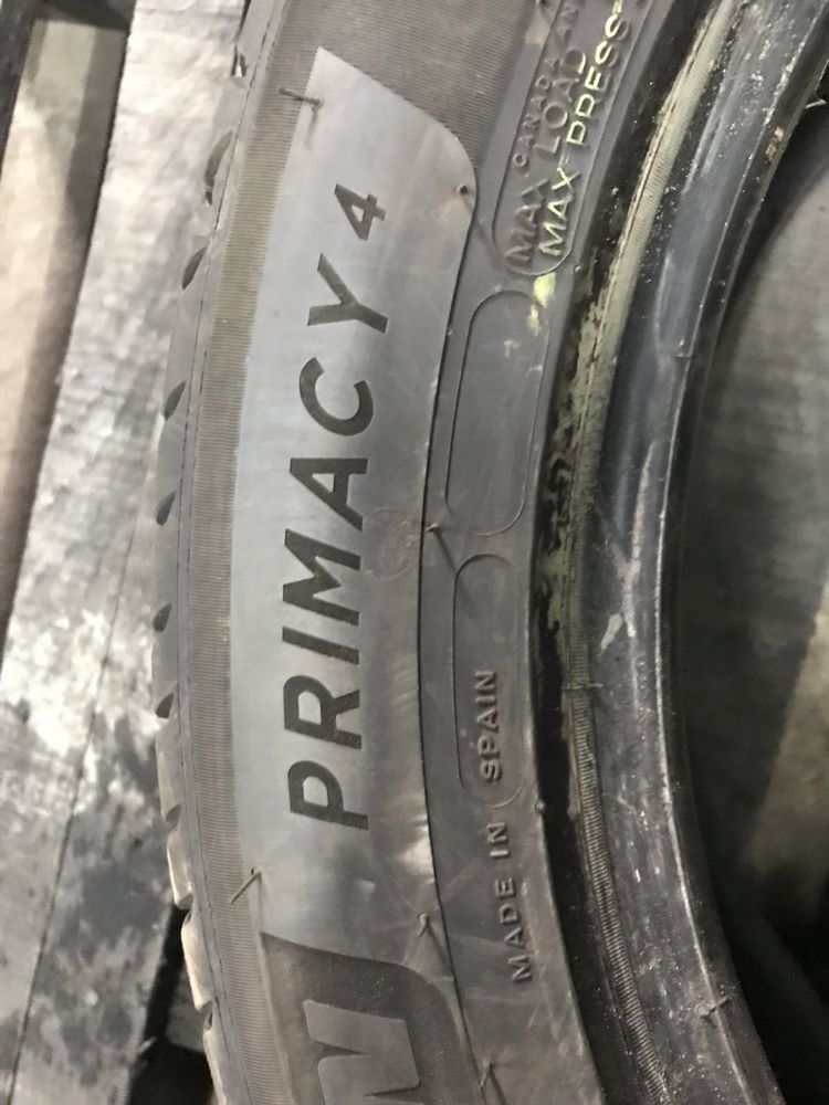 Michelin Primacy 4 235/50r18 пара резина шини б/у склад оригінал