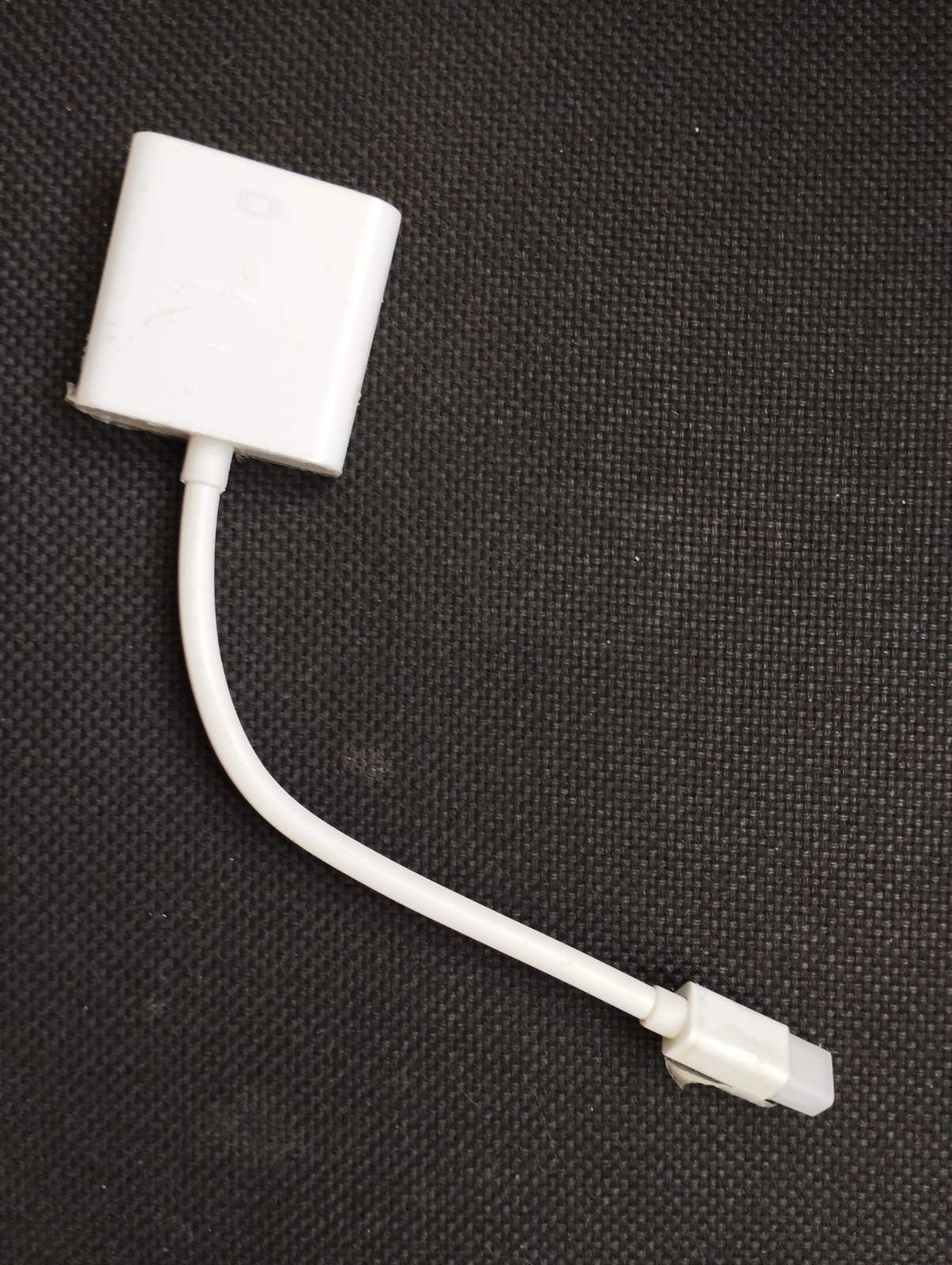 Переходник для MacBook Mini DisplayPort на DVI адаптер на DVI кабель