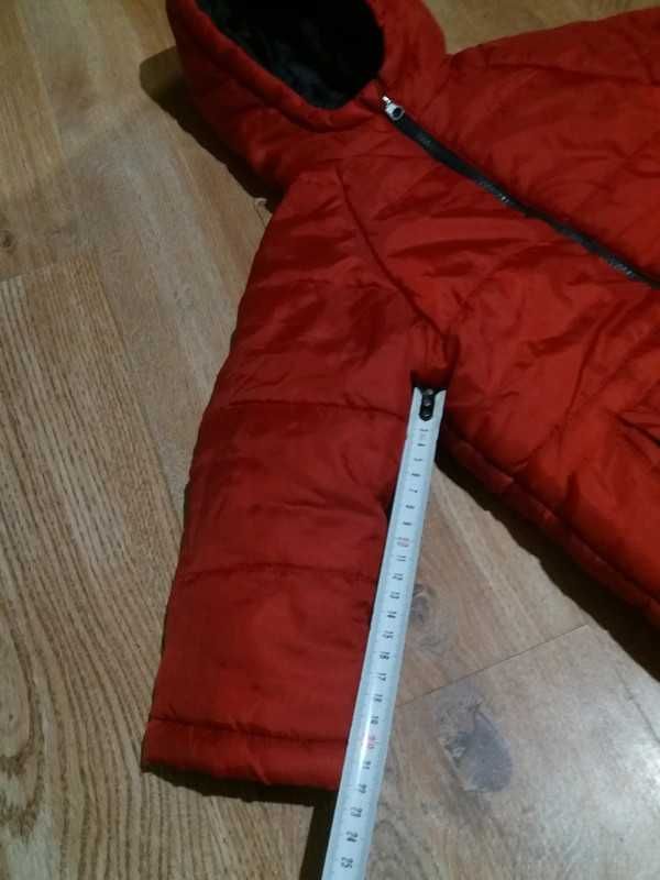 Kurteczka czerwona Płaszczyk unisex 104cm(304)