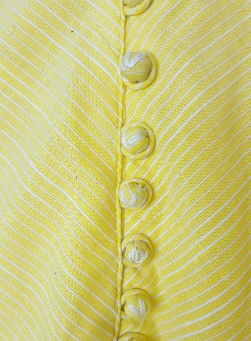 Nowa indyjska tunika XXL 44 bawełna konopia żółty kameez kurta boho