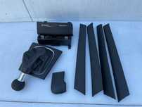 Dekory listwy ozdobne karbon Audi A3 8P 5D