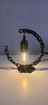 Lampka nocna, handmade, loft, vintage