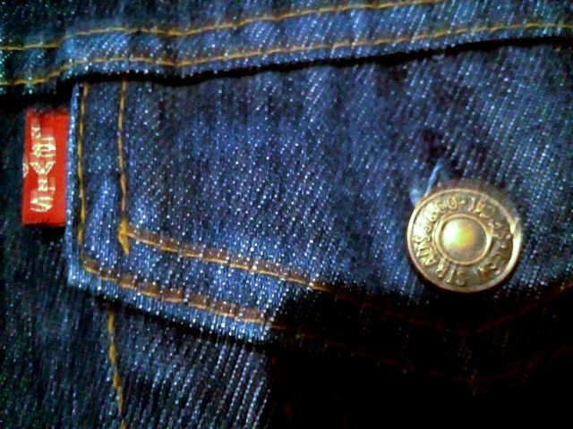 Винтажная ретро джинсовая куртка Levis made in France 1979 год