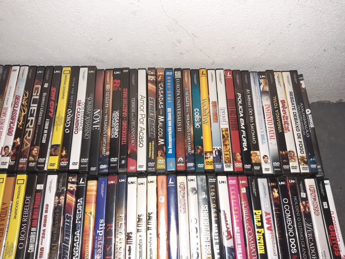 113 DVDs Originais