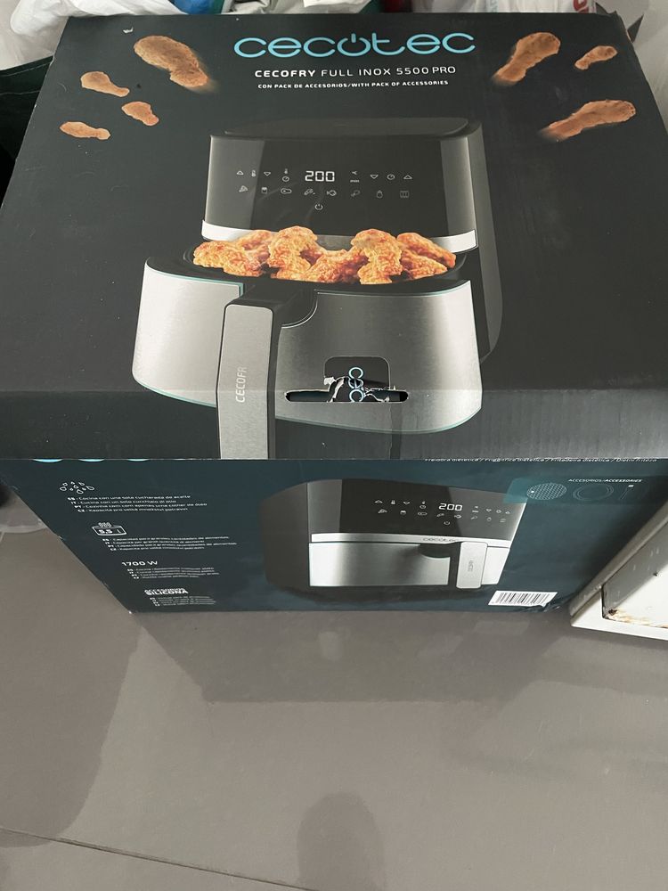 Fryer nova (usada 1x) 5.5L