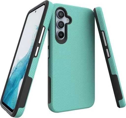 Mocne,odporne na uderzenia etui do Samsung GalaxyA54 5G ZIELONE-MIETOW