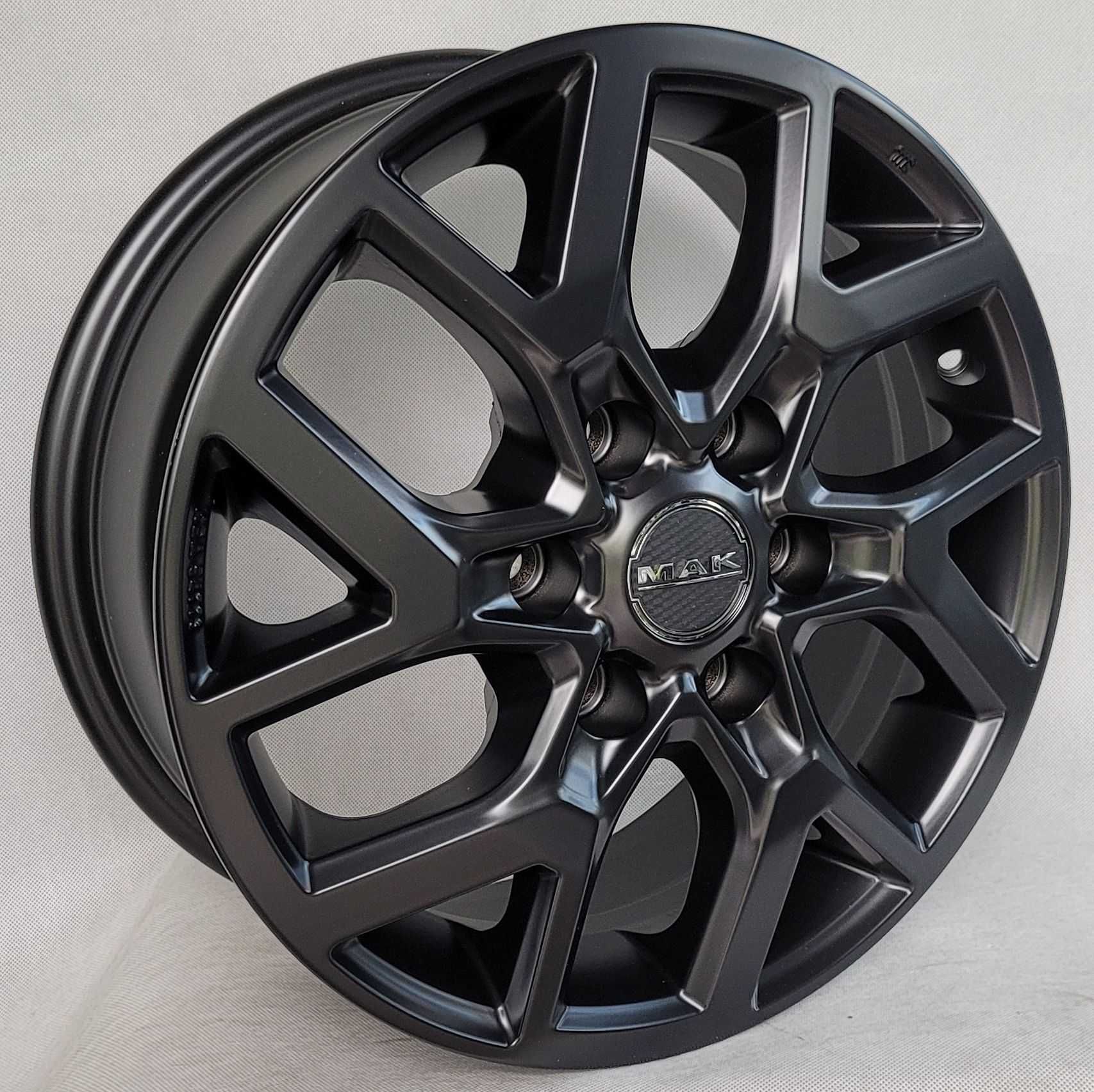 Mak Felgi 17 Nissan Navara 4 Mercedes Klasa X 6x114,3 66,1 czarny mat
