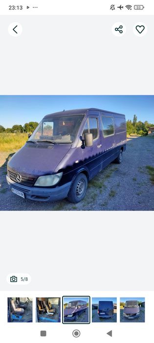 Продам спрінтер 313 деталі по телефону.