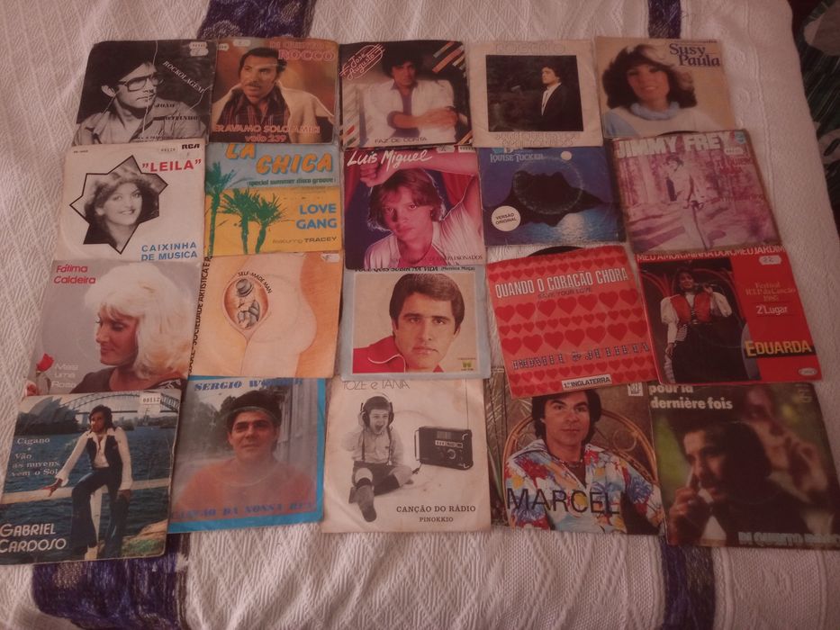 Conjunto de vinil 7"