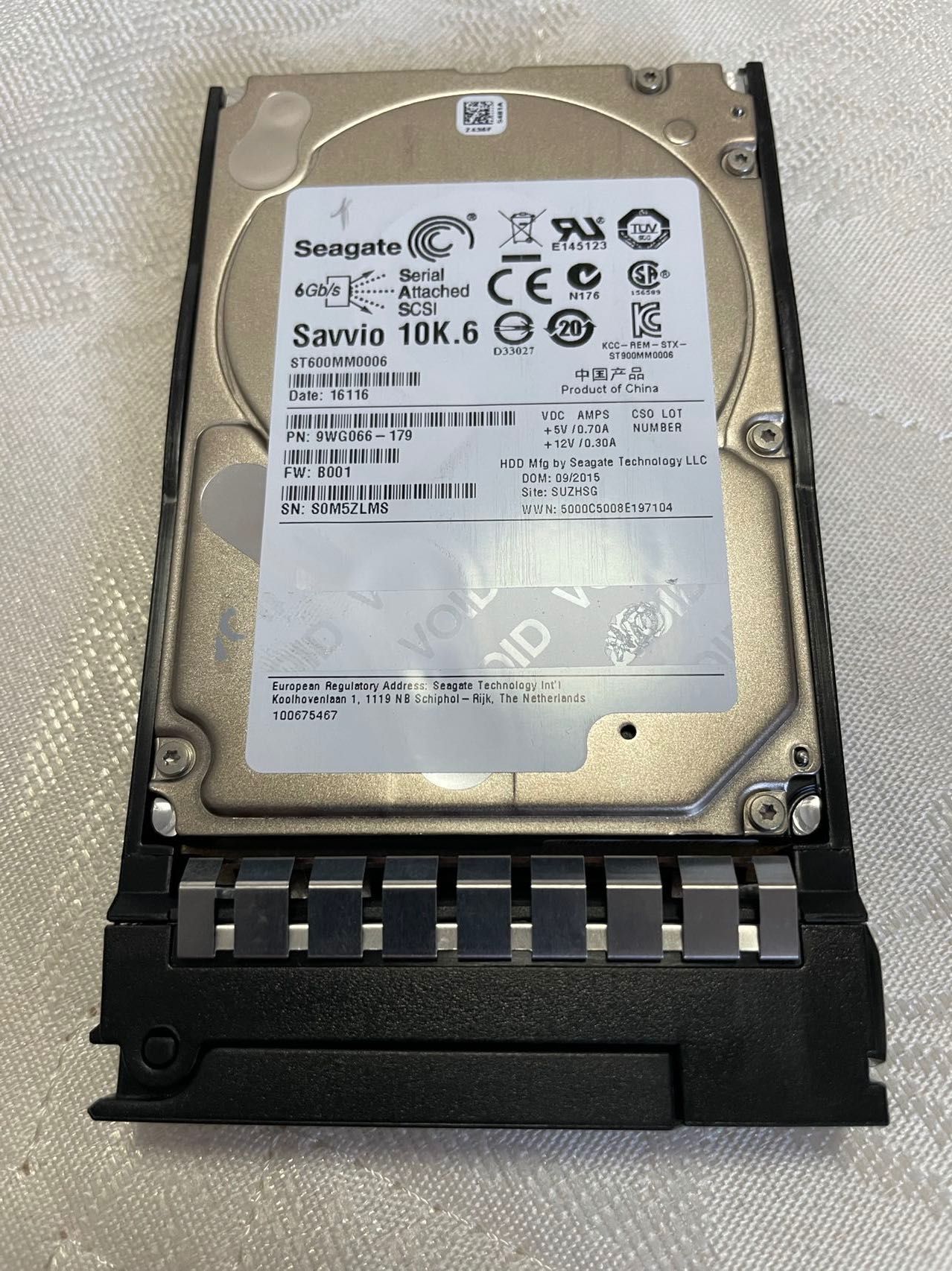 Жорсткий диск Seagate Savvio 10K.6 600GB (ST600MM0006)