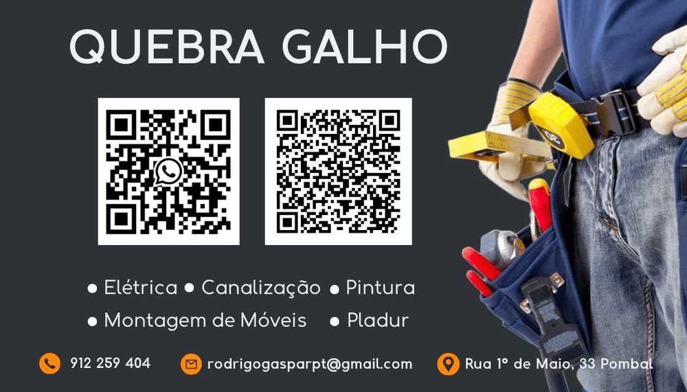 Quebra Galho Instalações, reparos e manutenção em geral.
