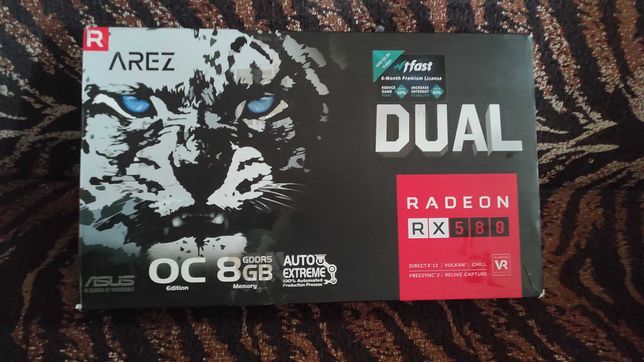 Продам видеокарту Radeon RX580 8gb