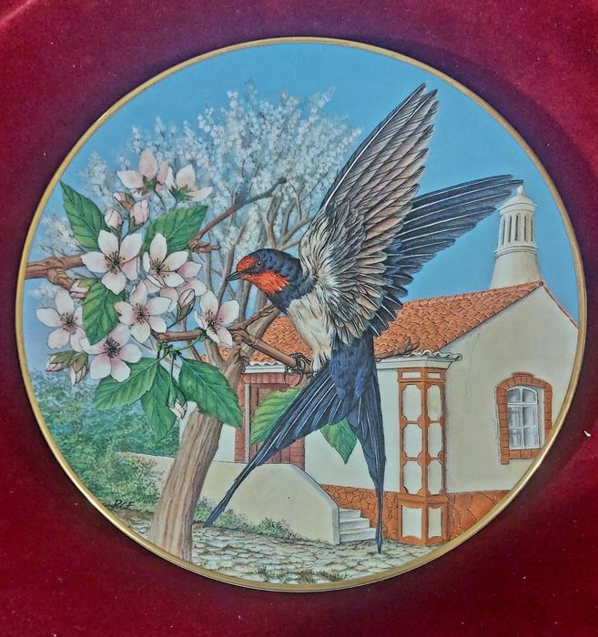 Pratos Decorativos Os Mensageiros Das 4 Estacoes