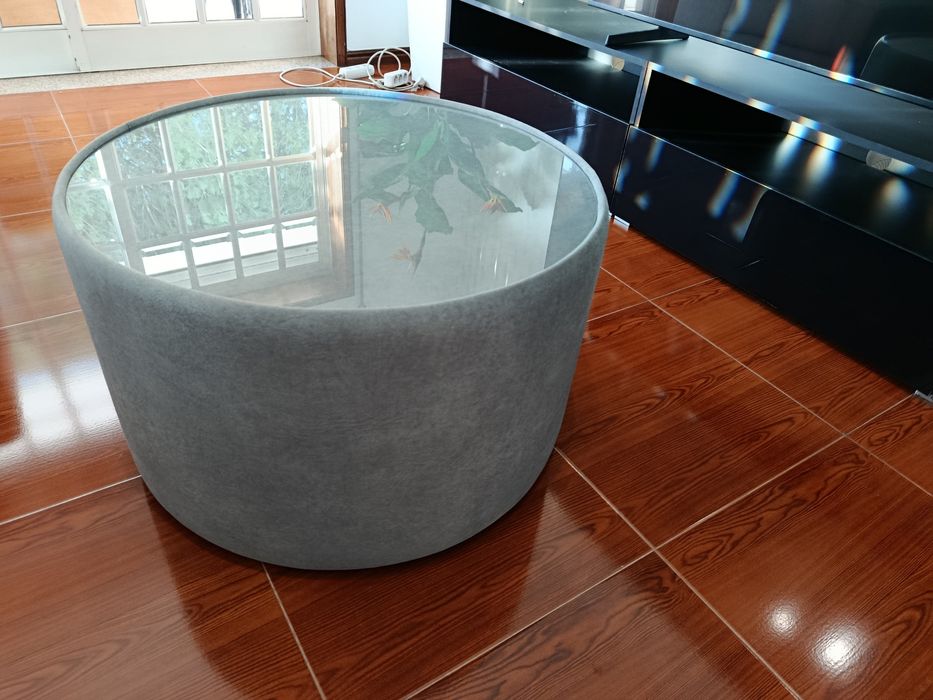 Mesa  cinza, NOVA de sala de estar.