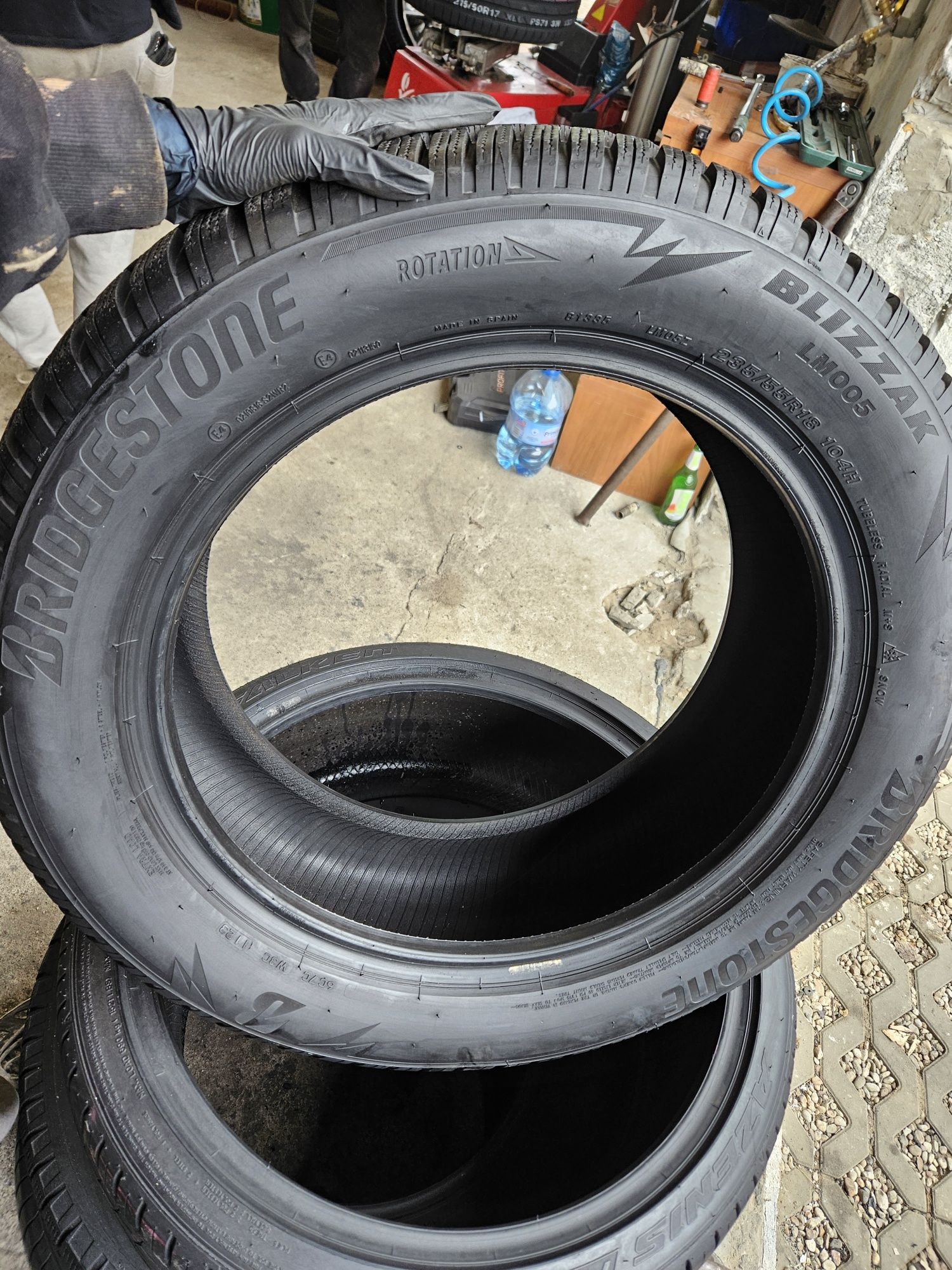 Bridgestone 235/55 r18 Blizzak LM0]5 /// 8,4mm!!! NOWA 2023r wysyłka