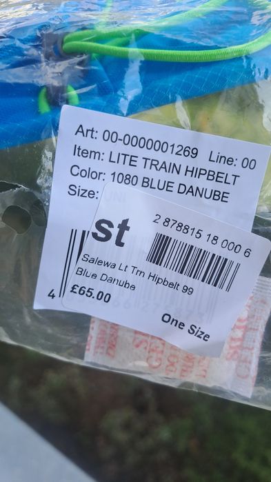 Напоясная сумка, бананка Salewa Lite Train Hipbelt