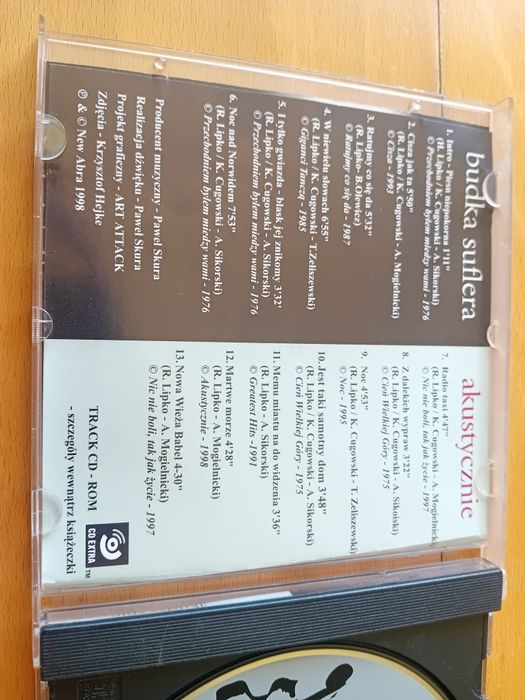 Budka suflera akustycznie cd