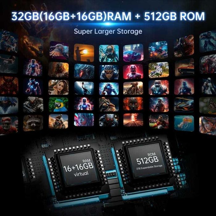 Unihertz 8849 Shark 3 5G 16GB/512GB 11600mAh IP69 3.35GHz