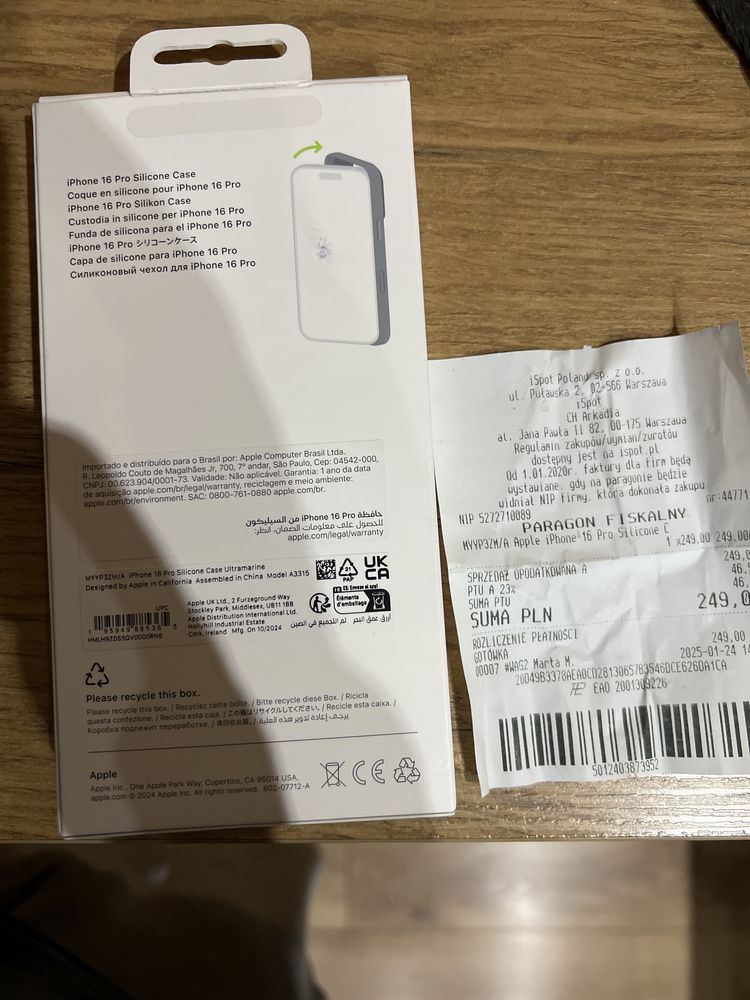 Etui case iphone 16 pro