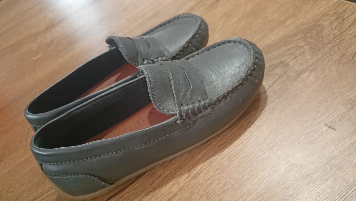 Mokasyny chłopięce ZARA 29 czarne/antracytowe