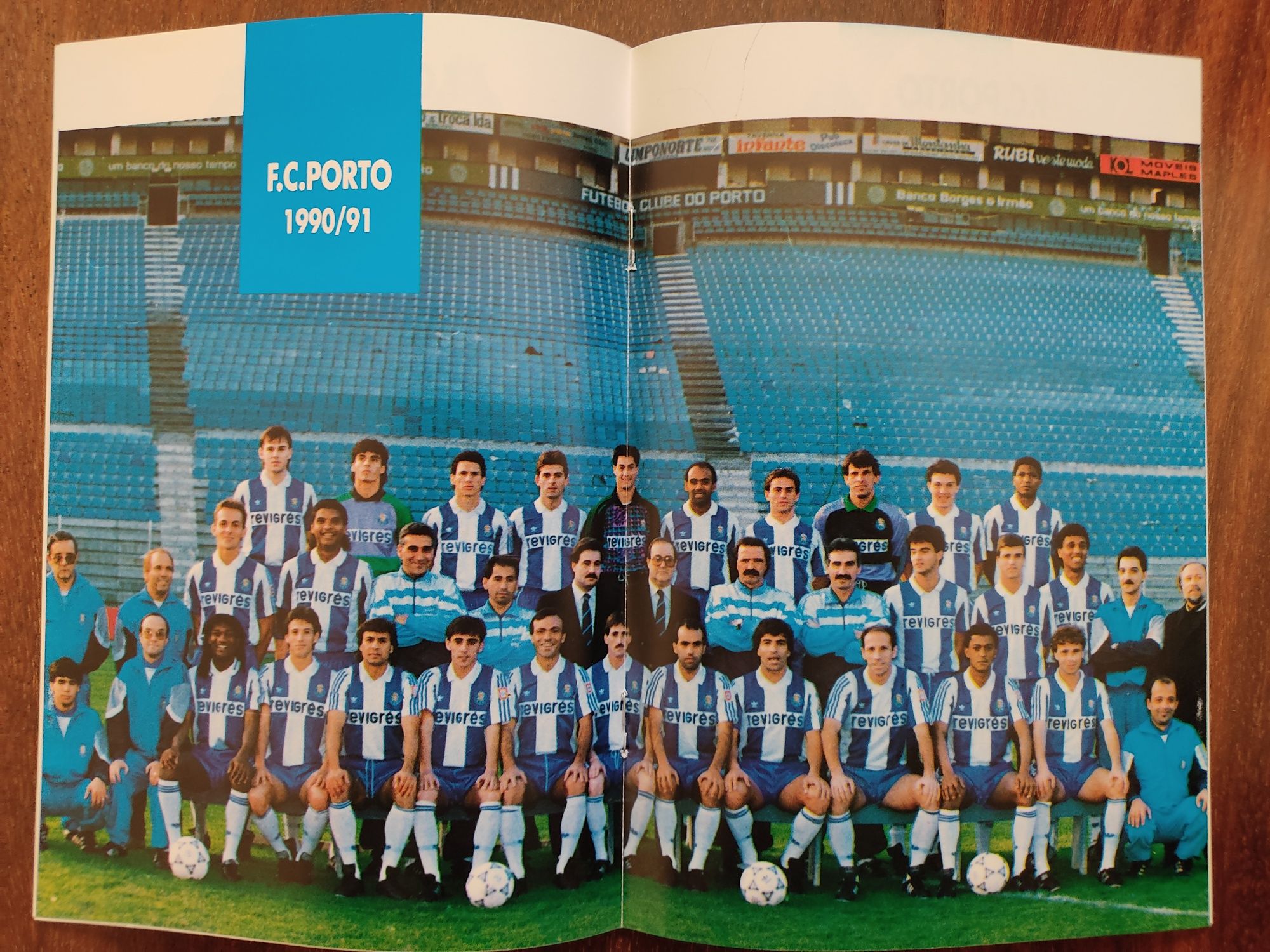 Programa oficial do FC Porto Bayern Munique 1991 taça dos campeões