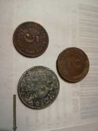 Moneta 5 Pfennig 1912 oraz 2 Pfennig 10