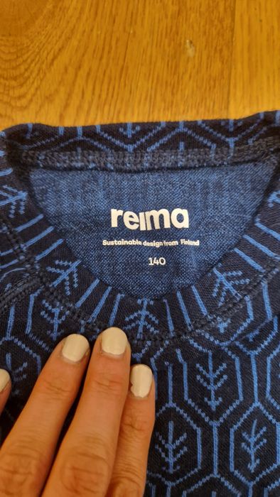 Taival Reima bielizna termoaktywna jak nowa rozm 140 wełna ciepła