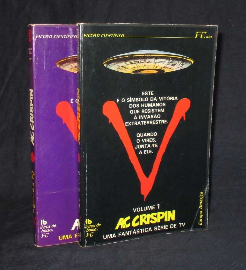 Livros V Resistir ou Morrer A. C. Crispin 2 Volumes