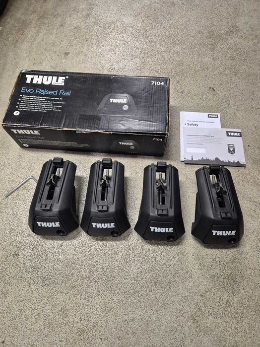 Stopy Thule Raised Rail Evo 7104 na relingi