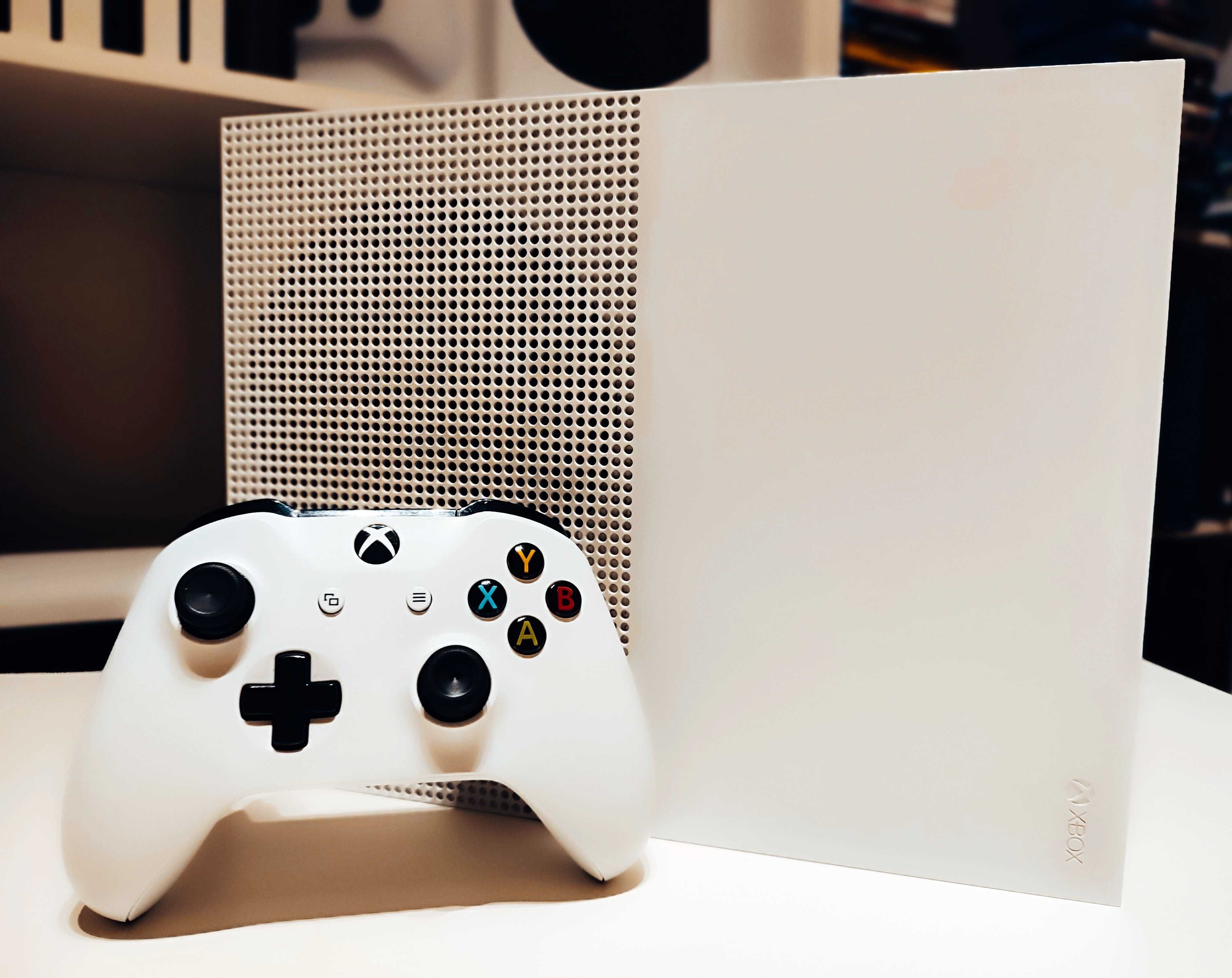 Konsola Xbox One S 500 GB + 2 x Pad + GWARANCJA - Zestaw Komplet
