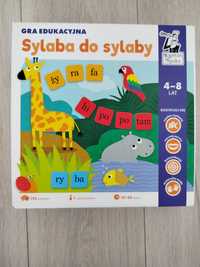 Gra edukacyjna Sylaba do sylaby jak nowa