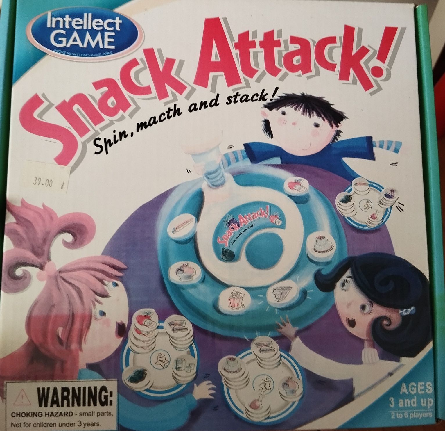 Gra dla dzieci Snack Attack!