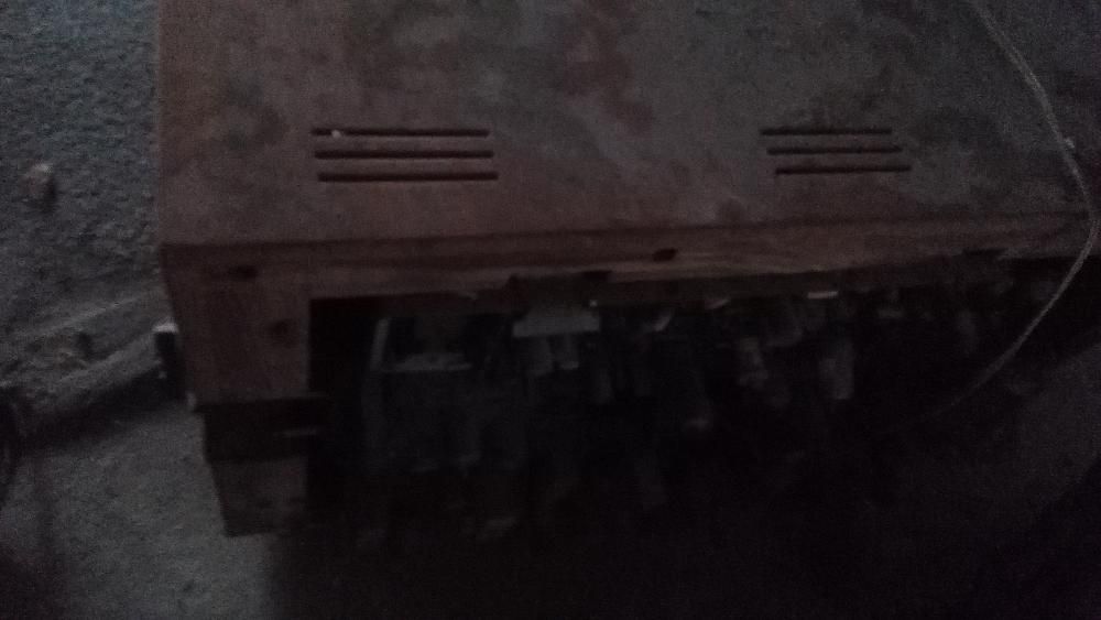 Telewizor lampowy czarno-biały Ametyst