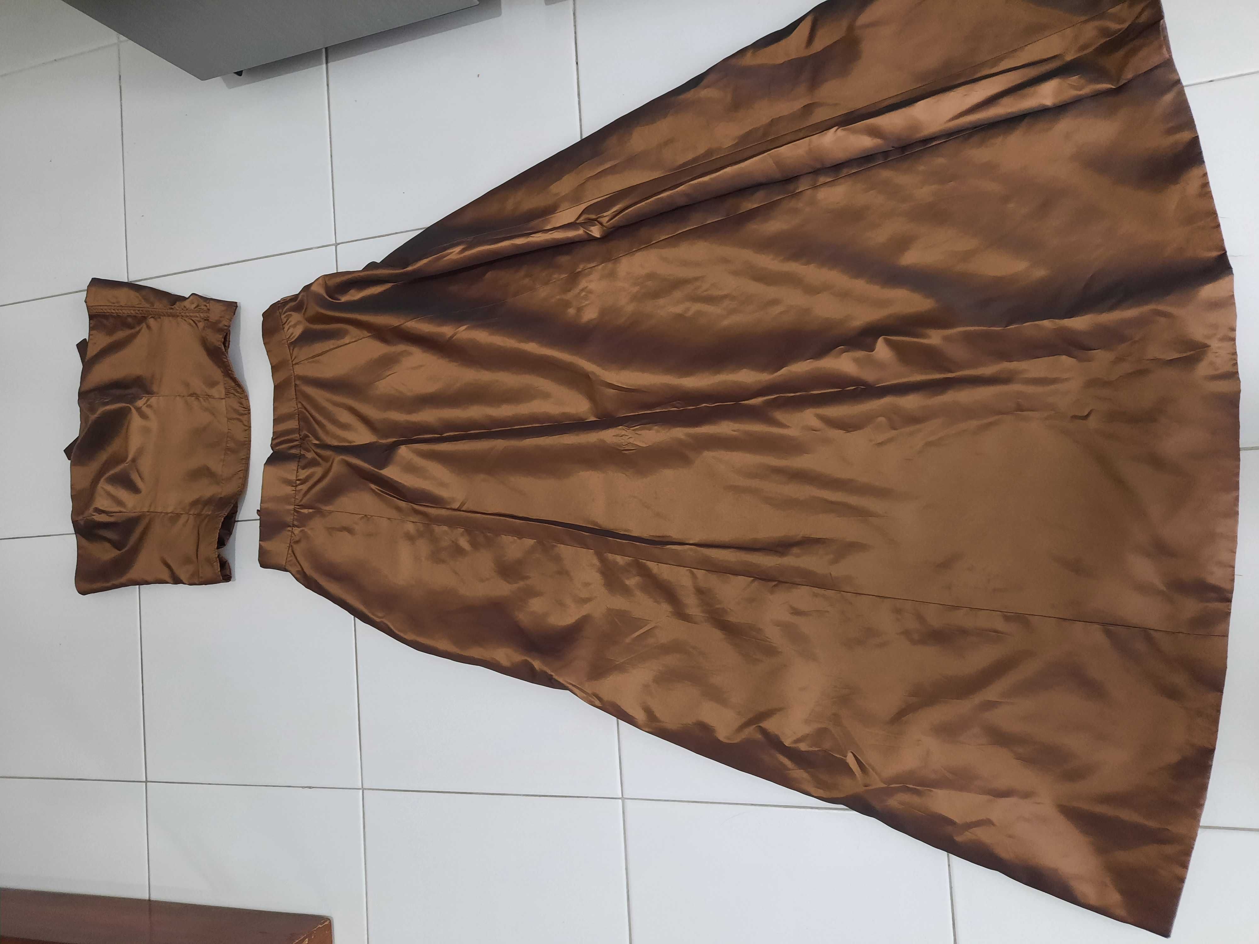Vestido cerimónia comprido
