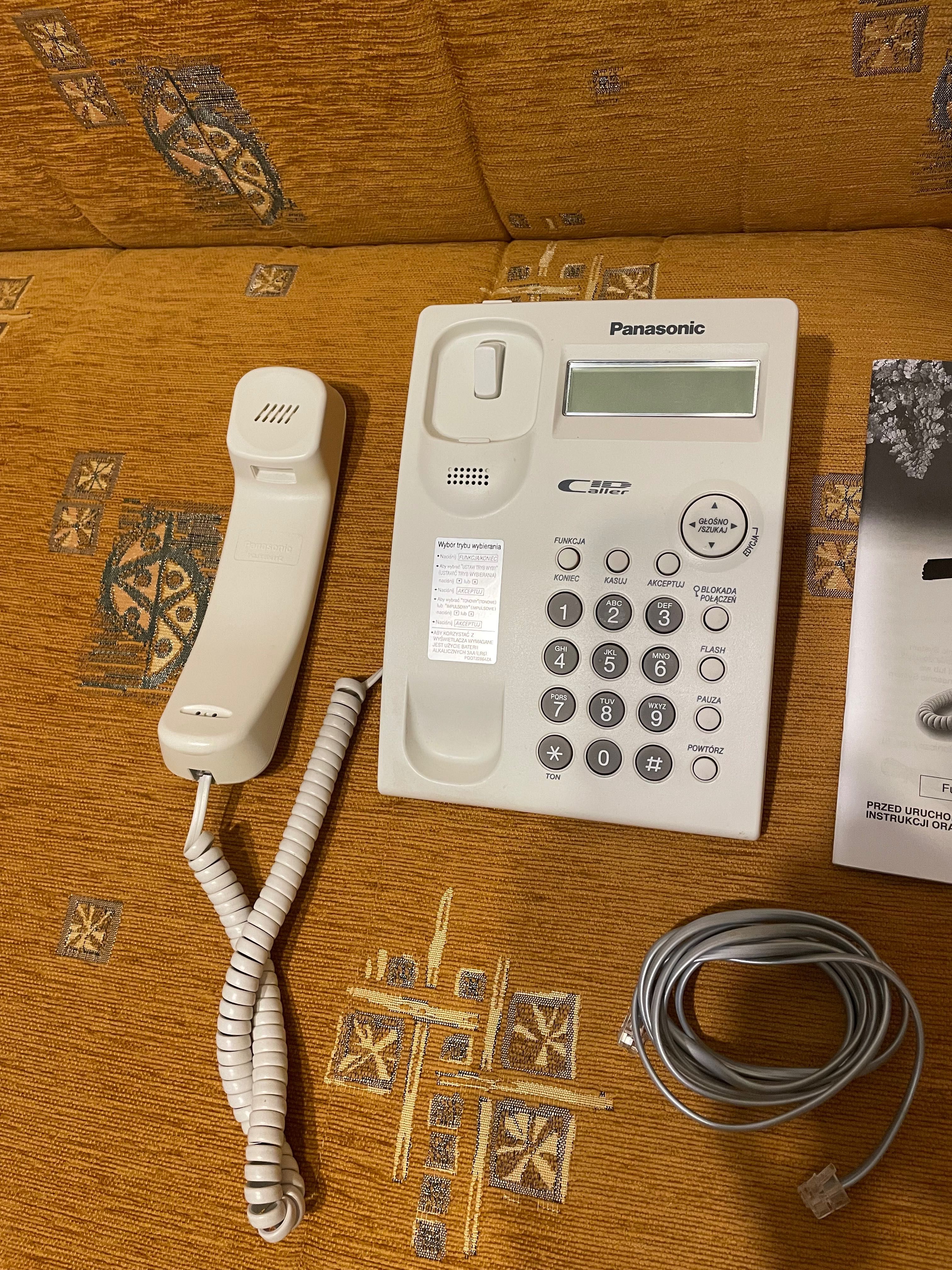 Panasonic KX-TSC11PWD telefon stacjonarny przewodowy kremowy Caller ID