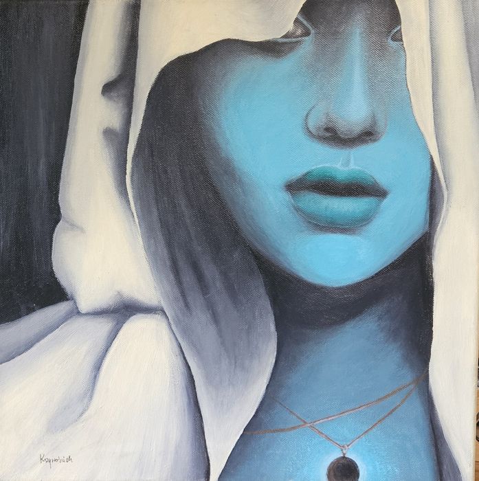 Obraz- akryl na płótnie, 40/40 cm