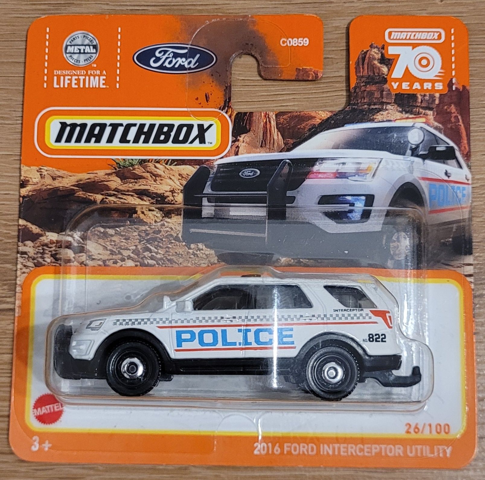 Ford Interceptor Utility Matchbox