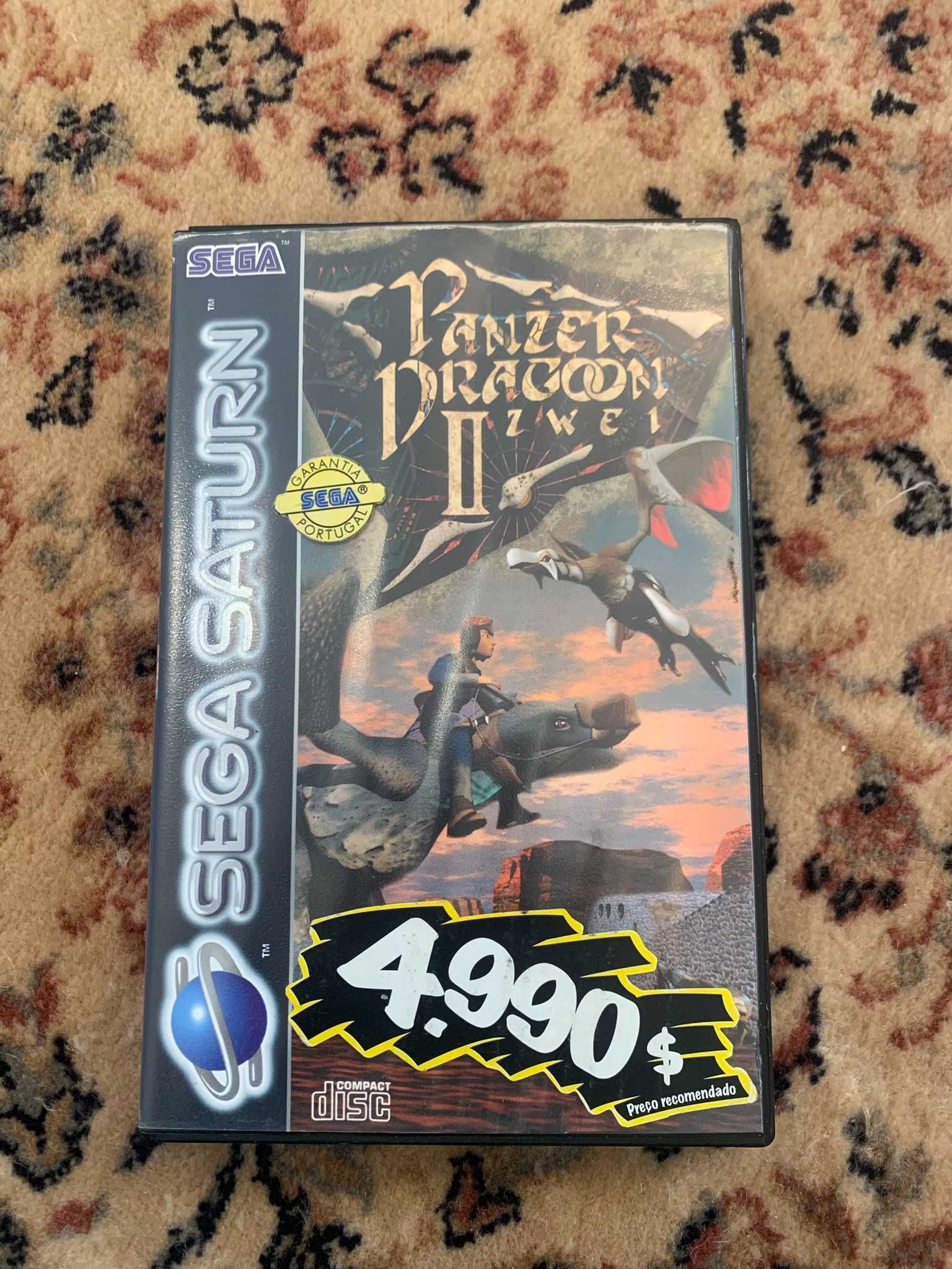 Sega:Panzer Dragon 1 e2, Dragon BallZ, Shenmue 1 e 2, Fighters megamix