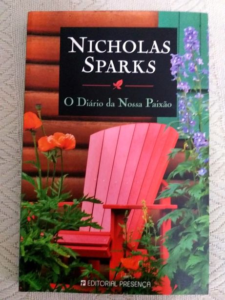 Livro O Diário da Nossa Paixão - Nicholas Sparks
