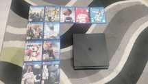 Konsola ps 4 slim 1tb w zestawie 11 gier