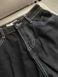 spodnie czarne cargo bershka alternatywka alternative y2k opium drain