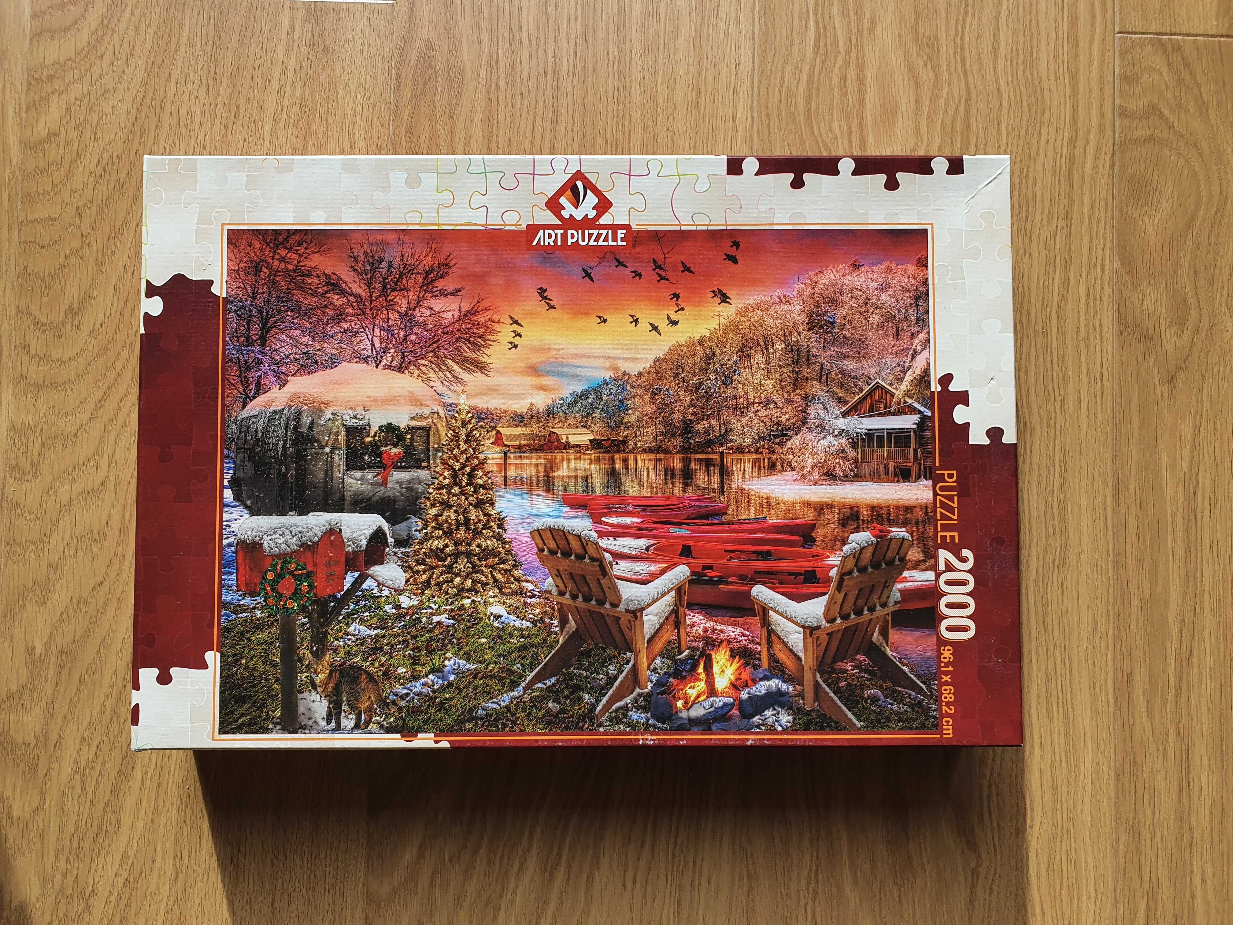 Puzzle 2000 Artpuzzle Caravan camp