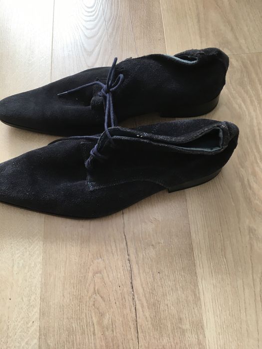 Buty męskie do kostek zamszowe rozmiar 46.