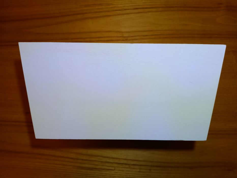 Skrzynka drewniana biała