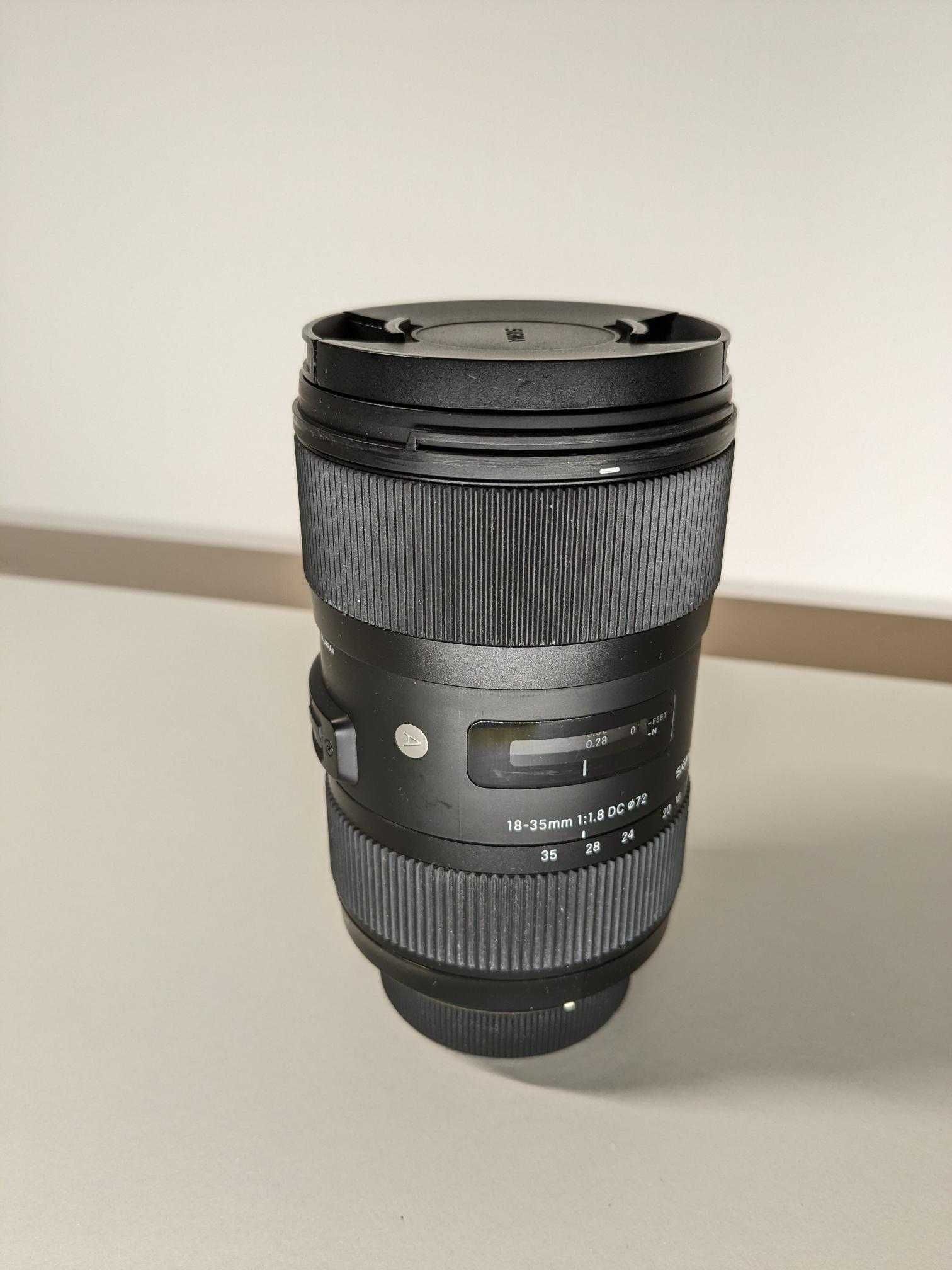 Obiektyw Sigma 18-35 F/1.8 HSM DC ART Nikon F